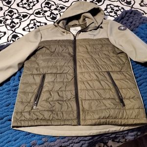 OD green light weight wind/rain jacket